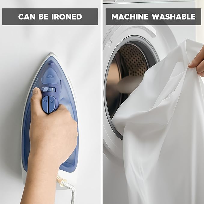 Horaldaily Christmas Tablecloth 60×84 Inch, Christmas Trees Buffalo Plaid Red Washable Table Cover for Party Picnic Dinner Decor