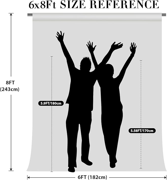 Eternal Beauty Black Sequin Backdrop, 6x8 Ft Halloween Glitter Background Curtains for Shimmer Photography Party Wedding Birthday Back Drop Decor