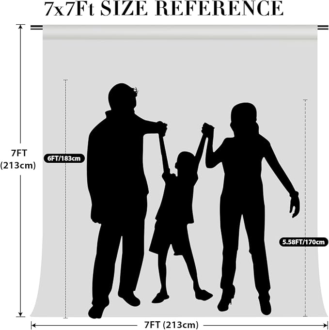 Eternal Beauty Black Sequin Backdrop, 7x7 Ft Halloween Glitter Background Curtains for Shimmer Photography Party Wedding Birthday Back Drop Decor