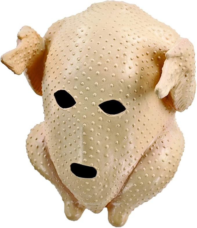 HENGYUTOYMASK Animal Realistic Mask Latex Full Head Turkey Costume Halloween Thanksgiving Party Masks