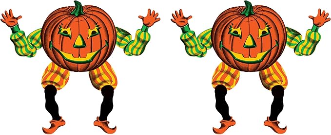 Vintage Halloween Jointed Goblin Pack of 2