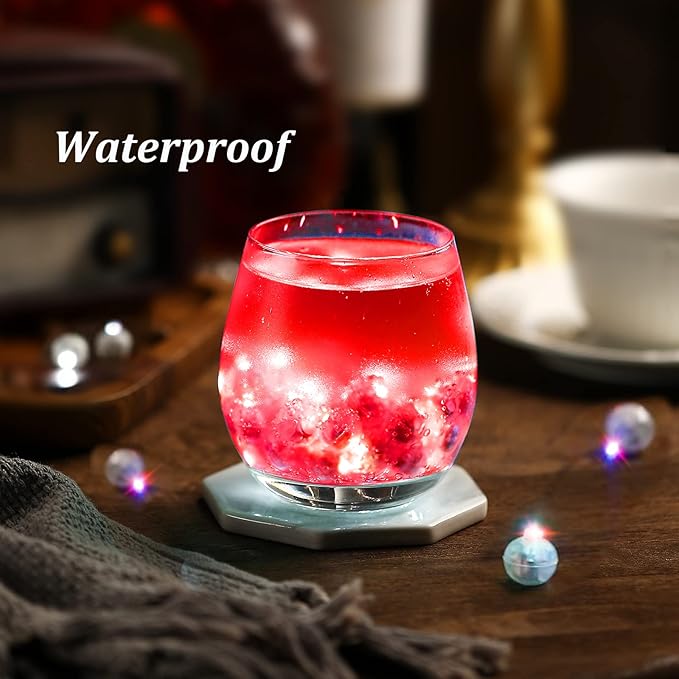 ZGWJ 50PCs Mini Led Lights for Paper Lantern, Red Led Balloons Light up Balloons for Neon Party Lights Easter Eggs Christmas Halloween Birthday Party Wedding Decoration