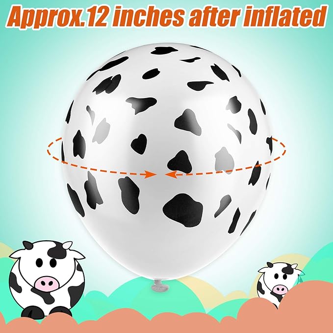 24 Pieces Jungle Animal Print Balloons Jungle Safari Animal Balloons Tiger Leopard Cow Zebra Balloons for Jungle Safari Theme Party Decorations Jungle Birthday Party Decorations