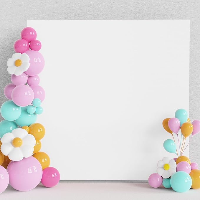 Wokceer Wedding Arch Cover White 6.6FT x6.6FT Square Arch Backdrop Covers Spandex Fitted Balloon Arches Covers Stretchy Backdrop for Birthday Party Wedding Ceremony Banquet Decoration