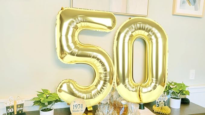 40 Inch Light Gold Numbers 9 Balloon, Balloons Decorations for 9 19 90 Birthday Party, Engagement, Wedding, Graduations, Photo Shoot Supplies