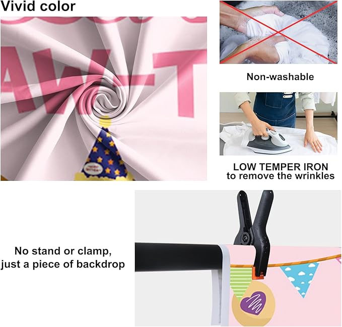 Baocicco 6x4ft Let's Paw-ty Backdrop Cartoon Doggy Puppy Shiba Inu Banner Balloons Poodle Birthday Hats Photography Background Pets Puppy's Birthday Party Decoration Pawty Theme Party Carnival