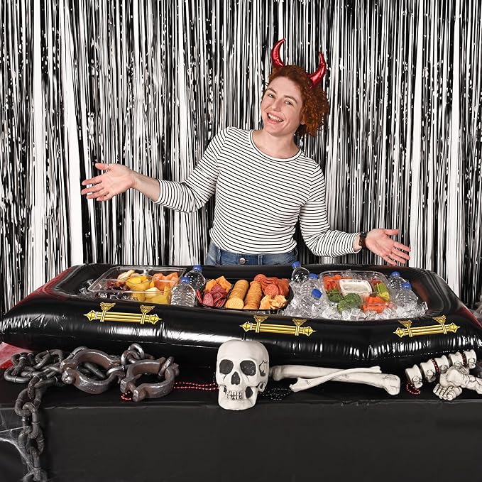 Beistle Inflatable Cooler - Drink Containers for Parties, Beverage Cooler, Spooky Decor: Halloween